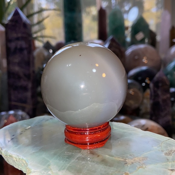 🔥SALE🔥 Agate Crystal Sphere! - Picture 4 of 5